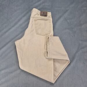 Wrangler Vintage 90's Beige Premium Straight Leg Jeans 97601WE Made in USA 32x33